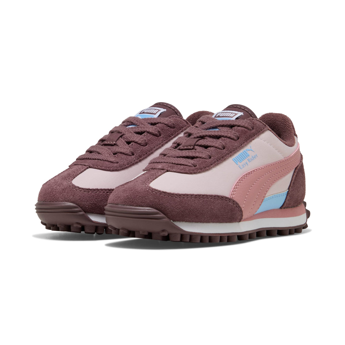 2 Colores, Tenis infantiles Easy Rider – Powder Pink-Dusky Rosewood – vista 2