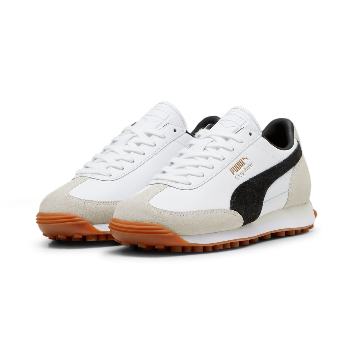 Tenis juvenil Easy Rider Mix – PUMA White-PUMA Black – vista 4