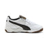 Tenis juvenil King Indoor – PUMA White-PUMA Black – vista 5