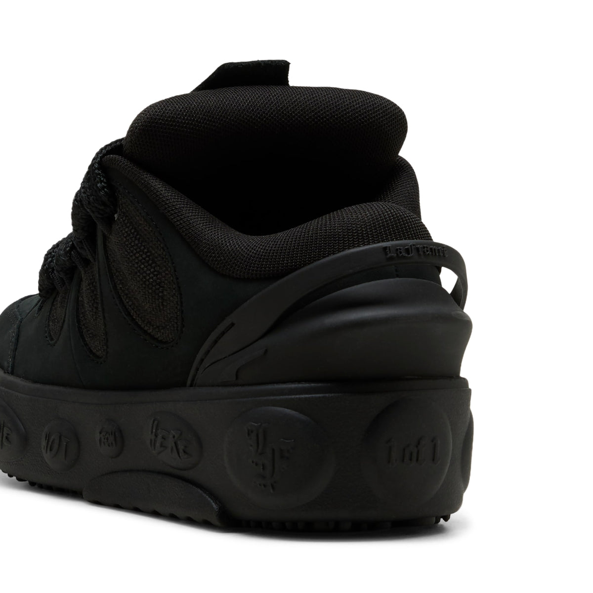 Tenis juvenil LaFrancé – PUMA Black-Gray Sky – vista 3