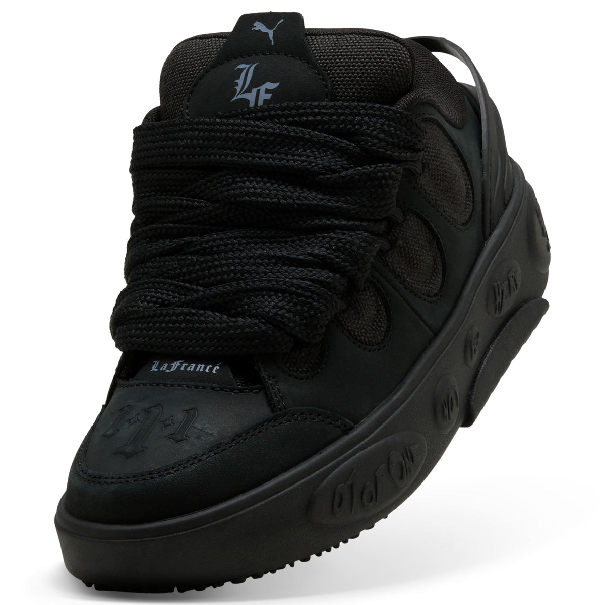 Tenis juvenil LaFrancé – PUMA Black-Gray Sky – vista 6