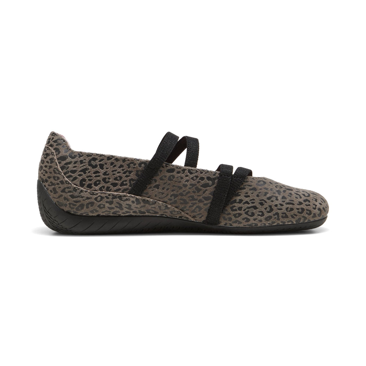 Tenis juvenil Speed Ballet LeoGirl – Matte Bronze-PUMA Gold – vista 7
