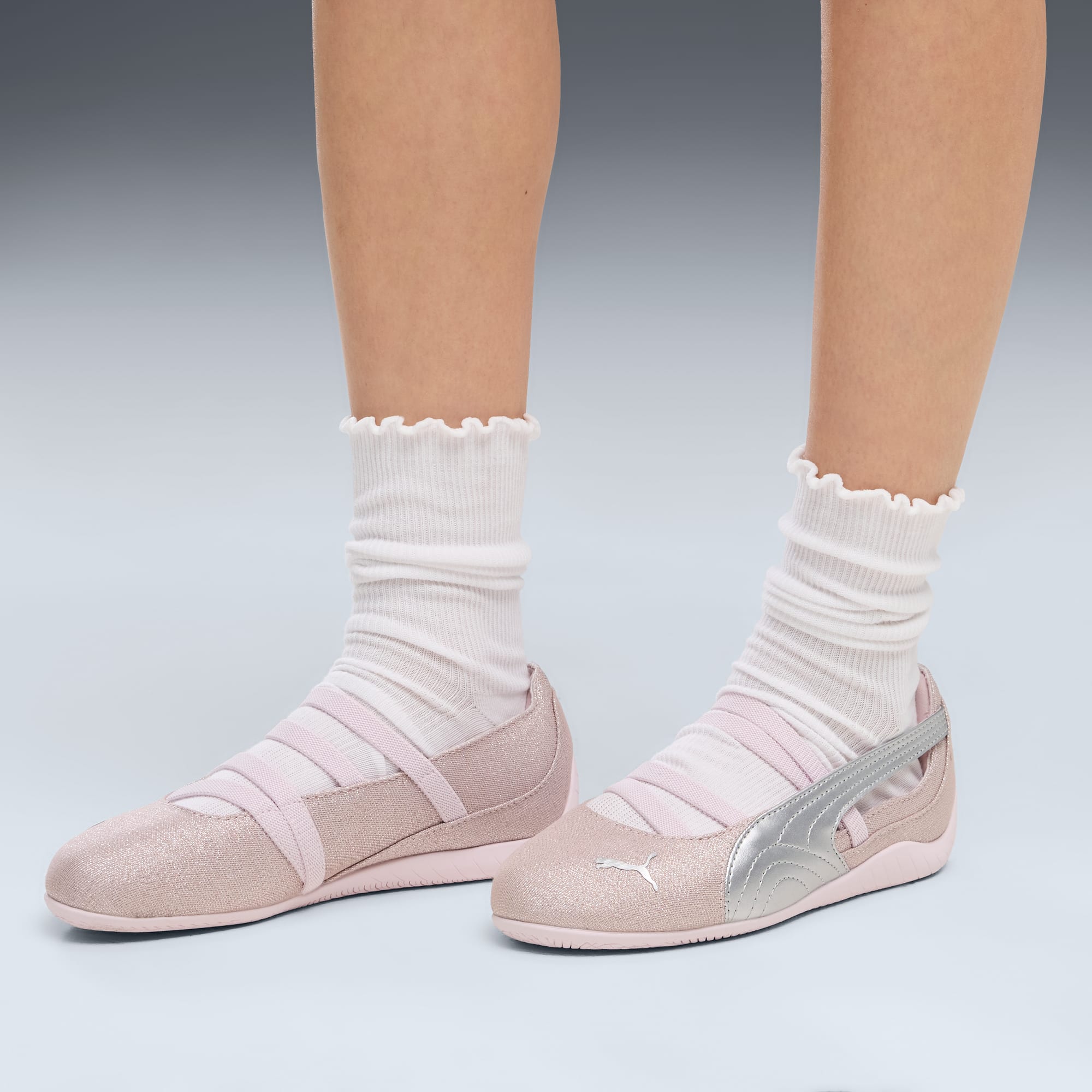 Tenis juvenil Speed Ballet Let It Shine – Misty Pink-Powder Pink – vista 2