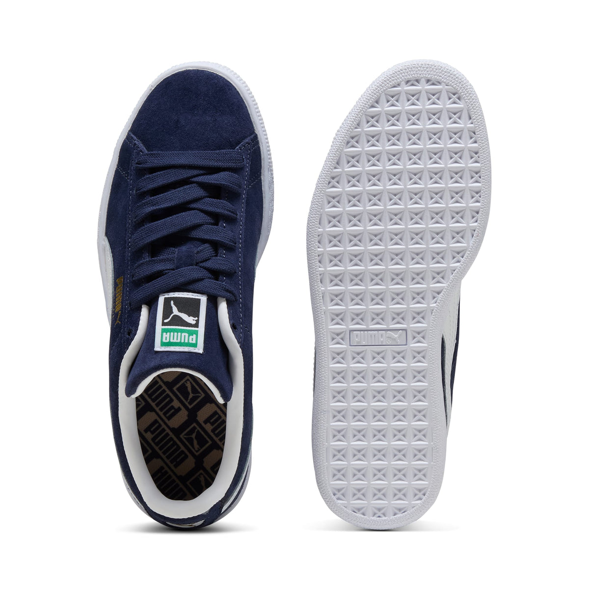 7 Colores, Tenis juvenil Suede Classic – PUMA Navy-PUMA White – vista 4
