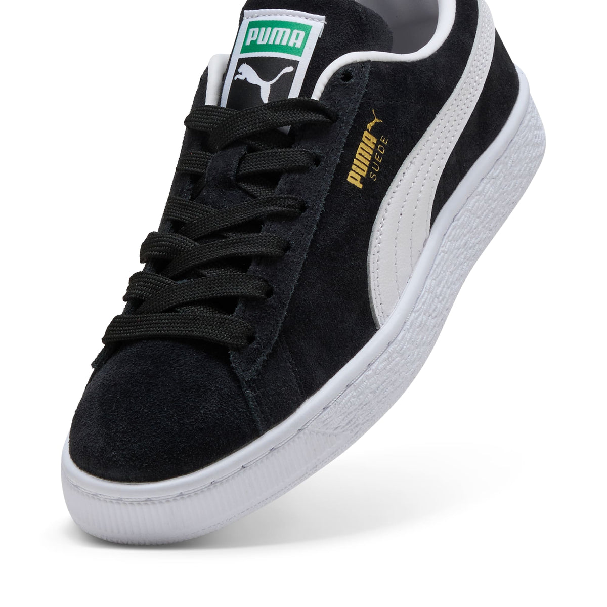 7 Colores, Tenis juvenil Suede Classic – Puma Black-Puma White – vista 8