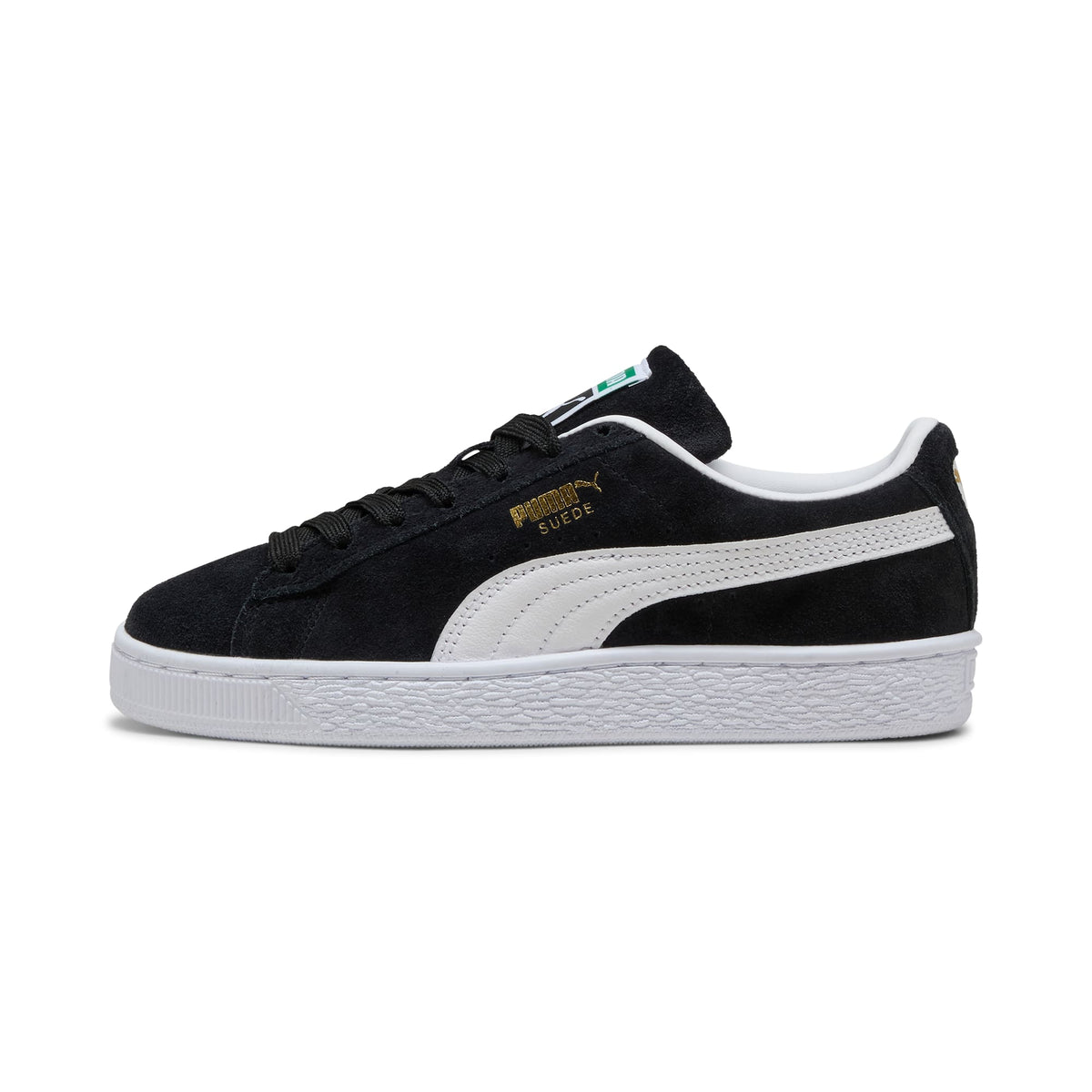 7 Colores, Tenis juvenil Suede Classic – Puma Black-Puma White – vista 1