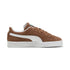 7 Colores, Tenis juvenil Suede Classic – Haute Coffee-PUMA White – vista 7