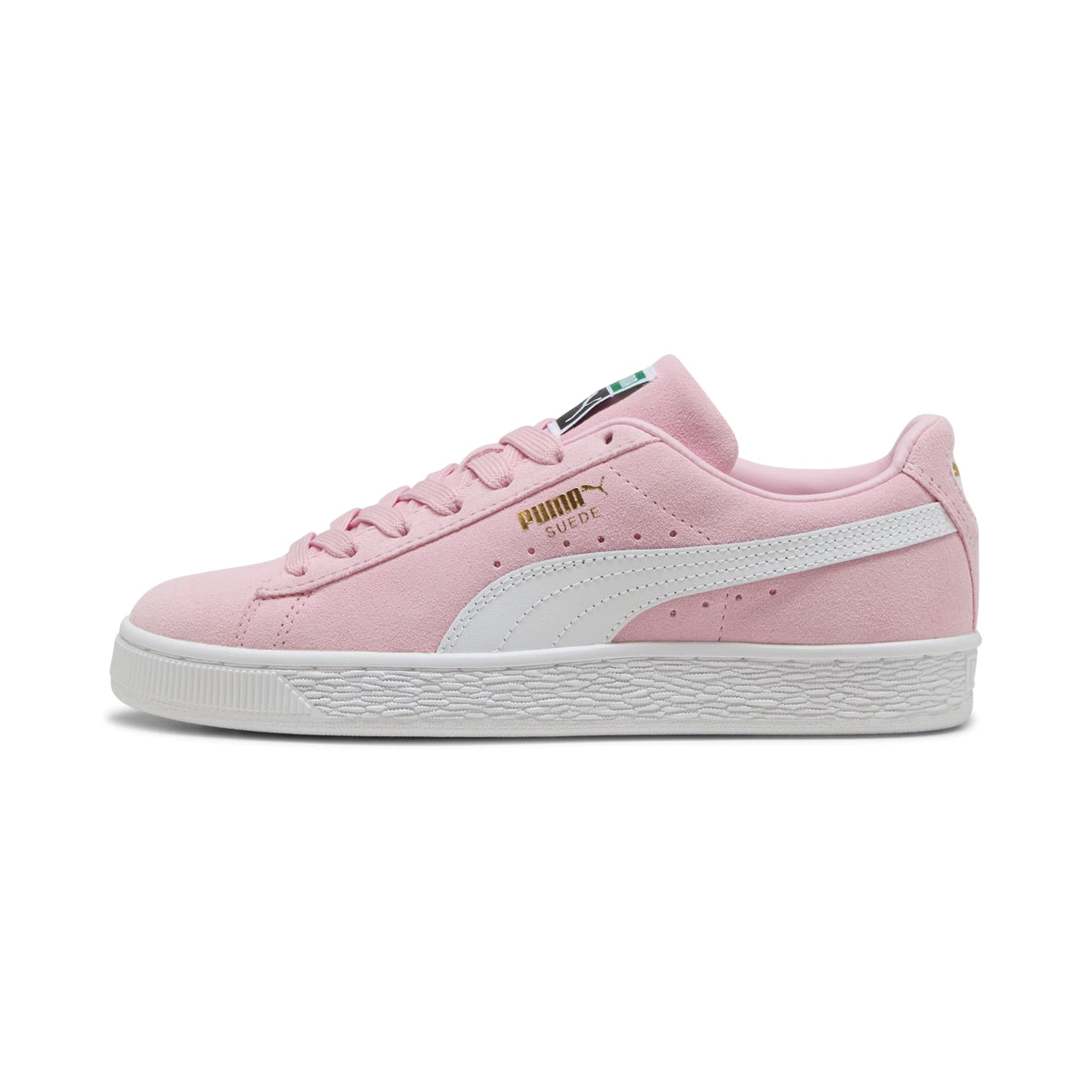 7 Colores, Tenis juvenil Suede Classic – Pink Lady-PUMA White – vista 1