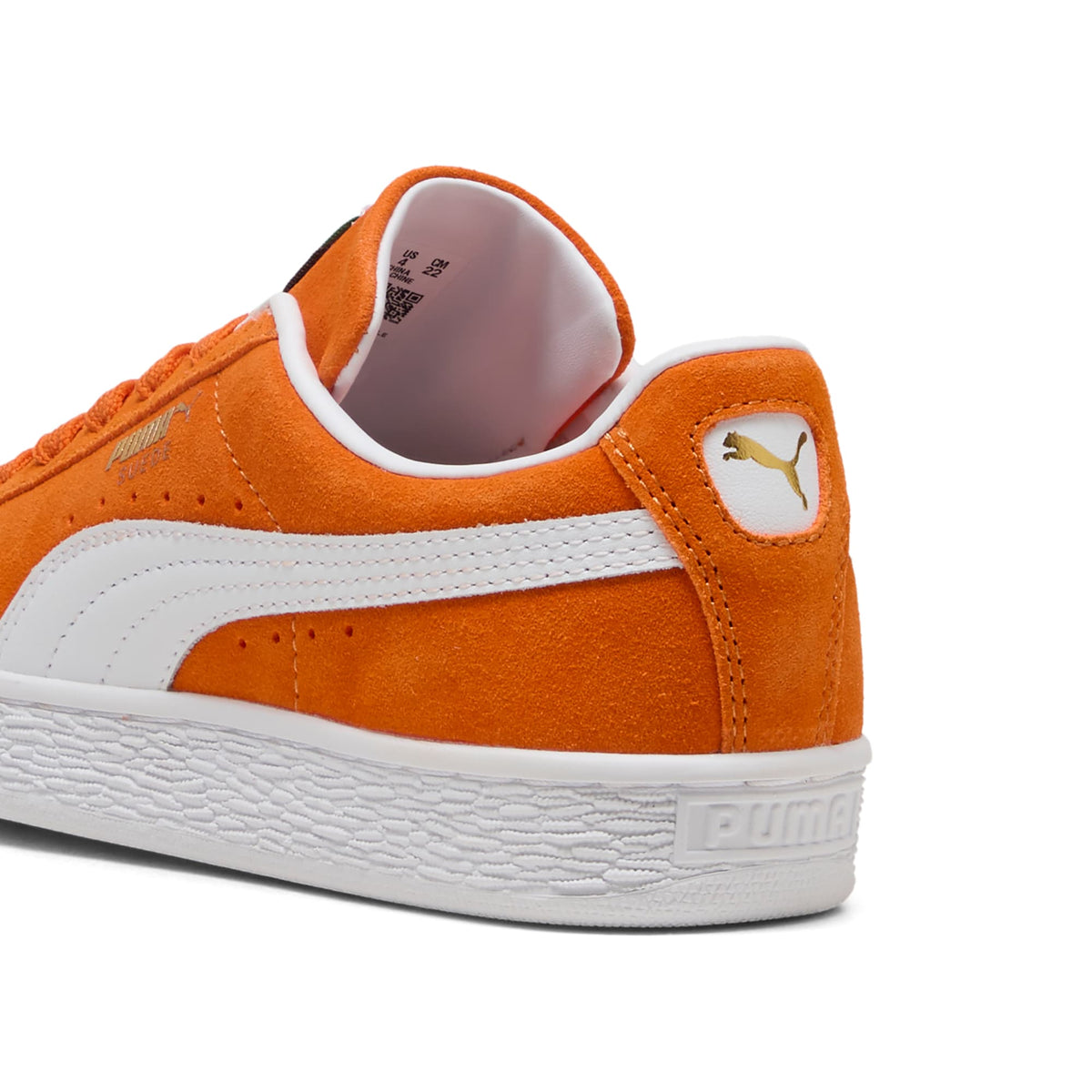 7 Colores, Tenis juvenil Suede Classic – Cayenne Pepper-PUMA White – vista 3