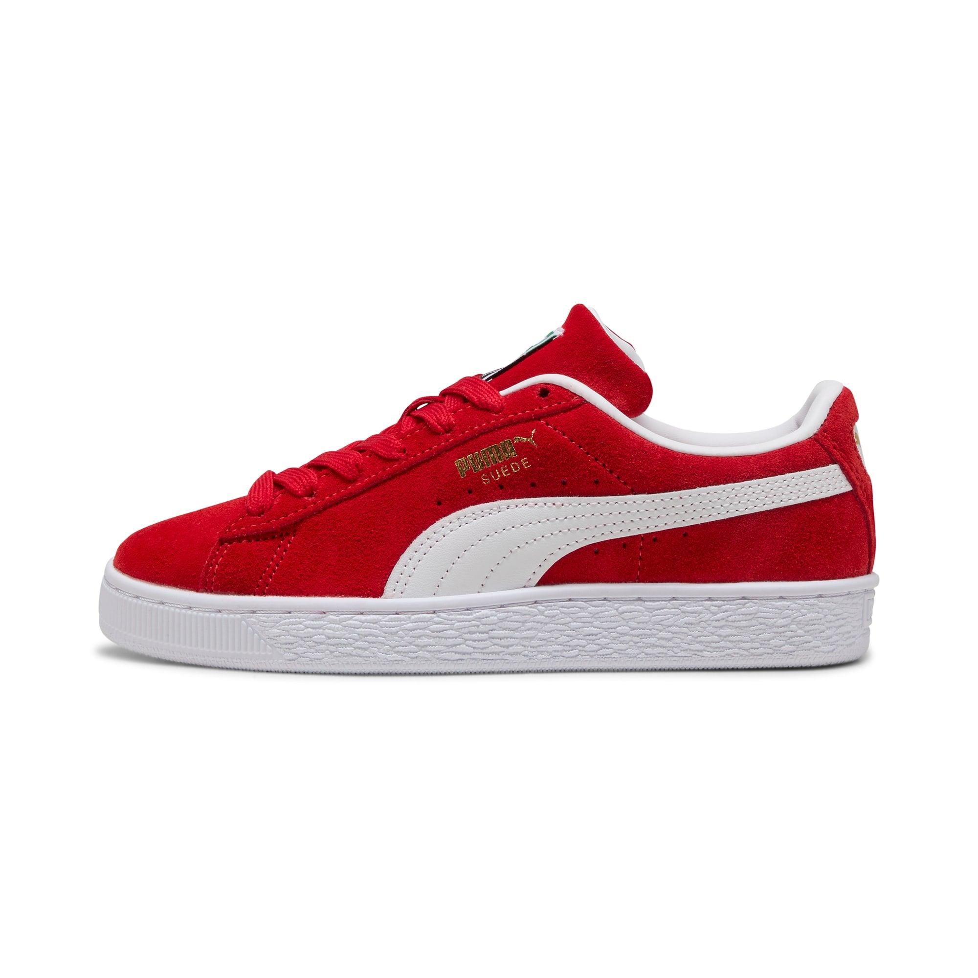 7 Colores, Tenis juvenil Suede Classic – For All Time Red-PUMA White – vista 1