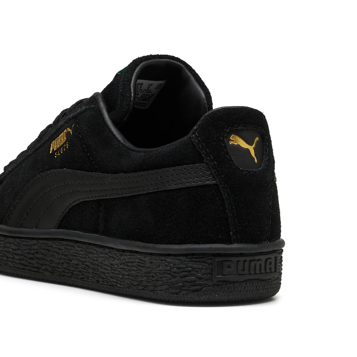 7 Colores, Tenis juvenil Suede Classic – PUMA Black-PUMA Black – vista 5