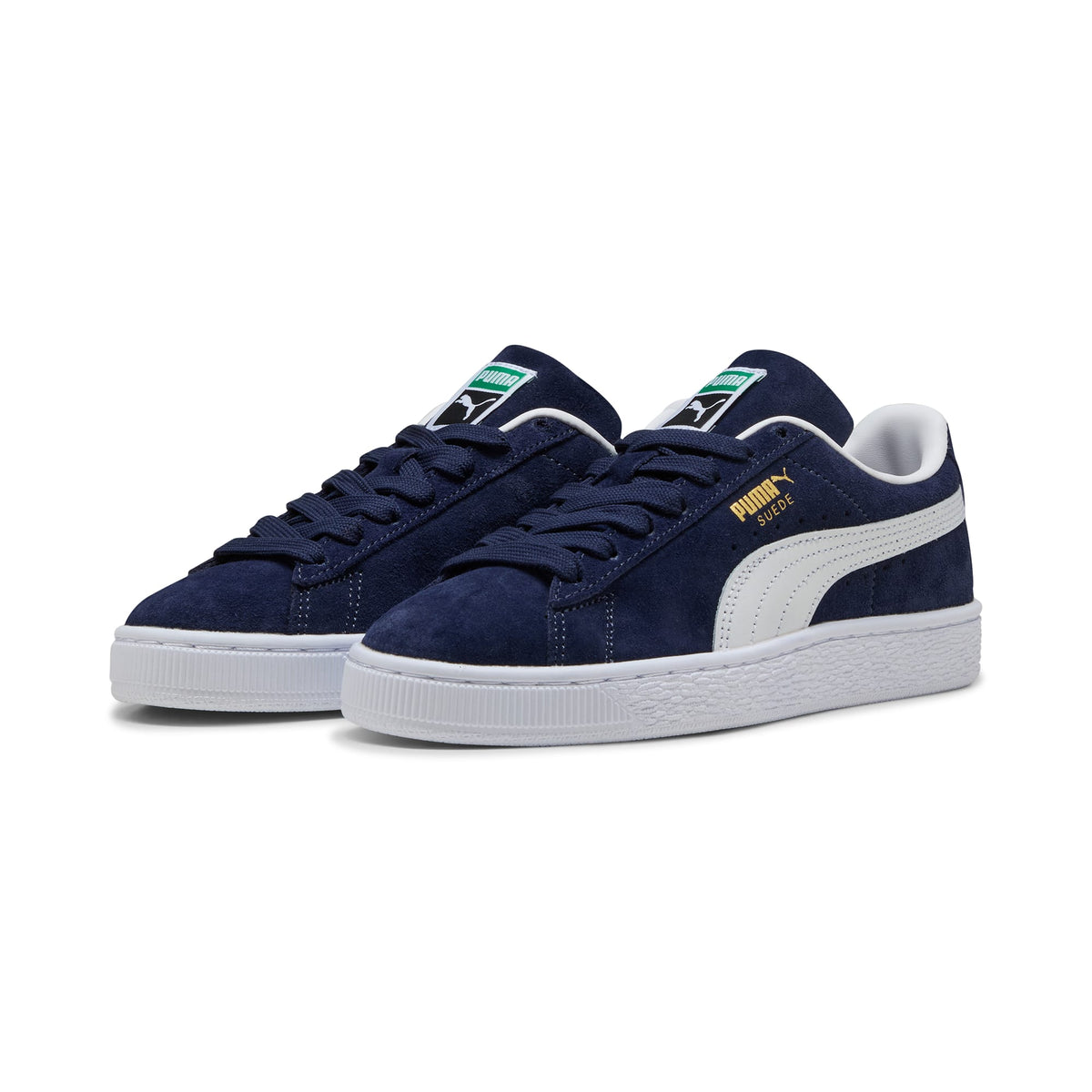 7 Colores, Tenis juvenil Suede Classic – PUMA Navy-PUMA White – vista 2