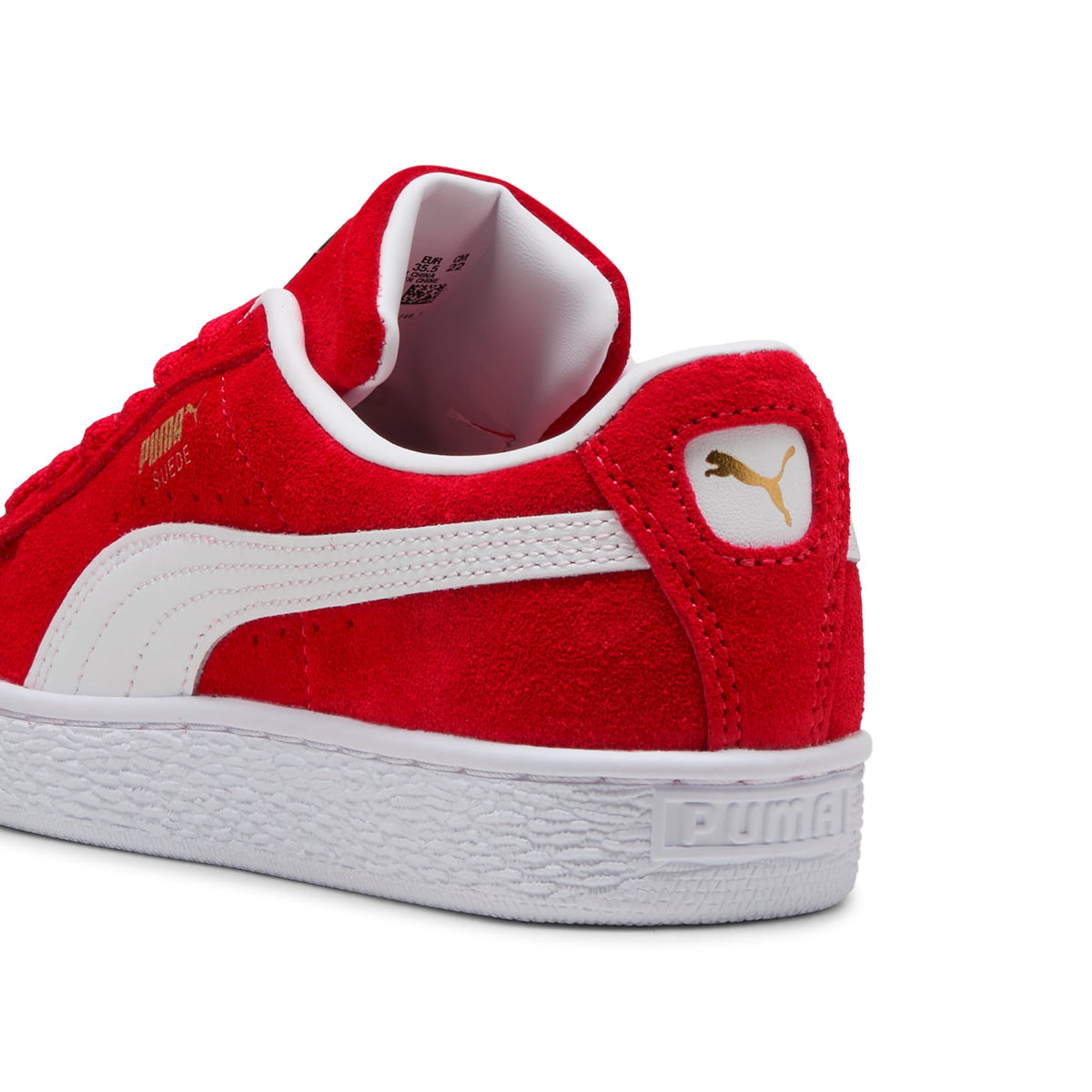 7 Colores, Tenis juvenil Suede Classic – For All Time Red-PUMA White – vista 5