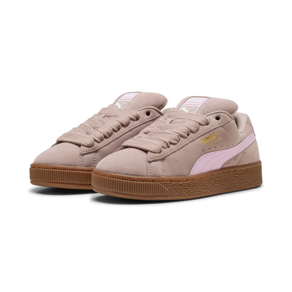 7 Colores, Tenis juvenil Suede XL – Rose Latte-Pearl Pink – vista 4