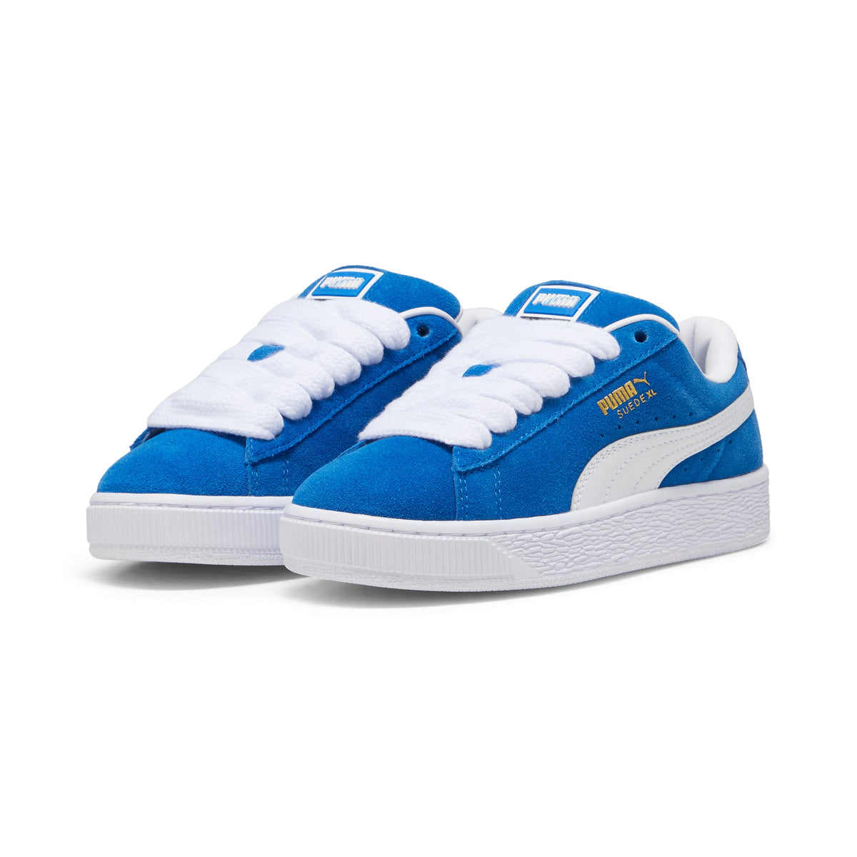 7 Colores, Tenis juvenil Suede XL – PUMA Team Royal-PUMA White – vista 4