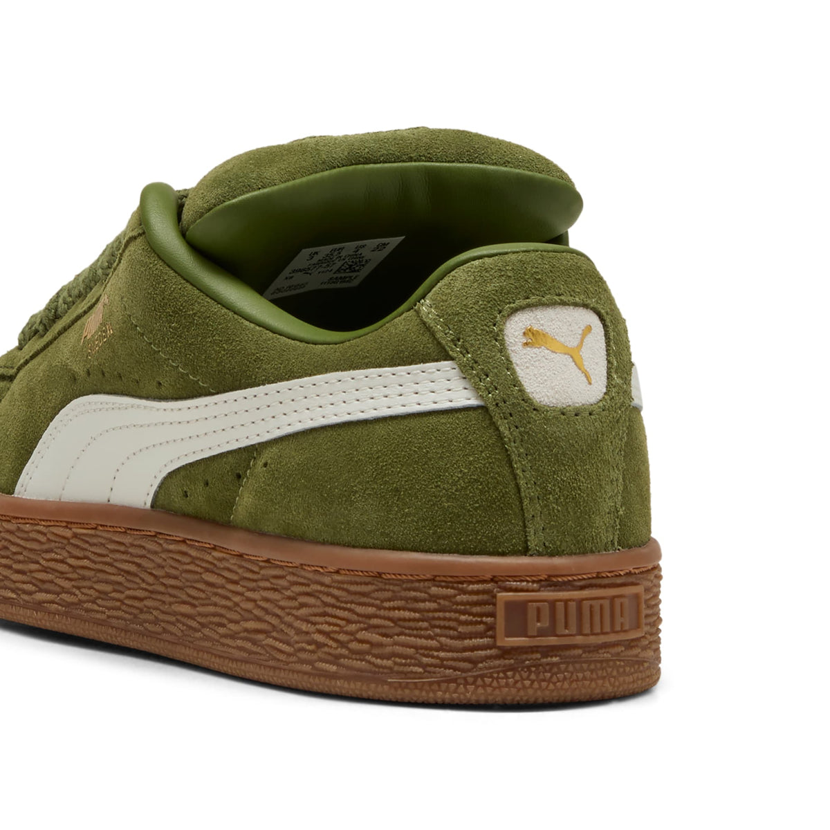 7 Colores, Tenis juvenil Suede XL – Olive Green-Vapor Gray – vista 3