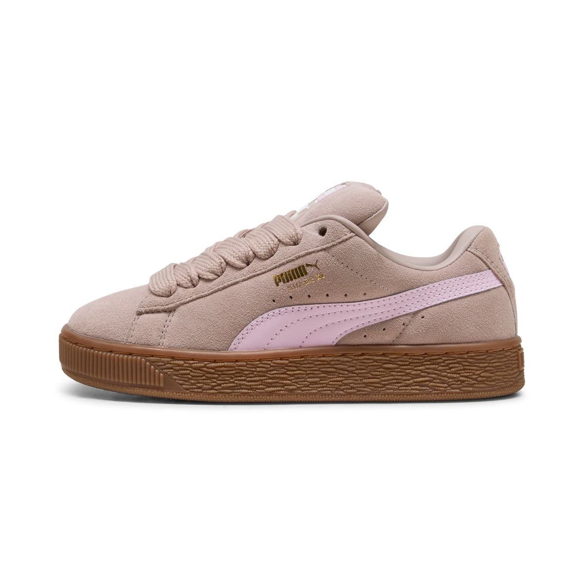 7 Colores, Tenis juvenil Suede XL – Rose Latte-Pearl Pink – vista 1