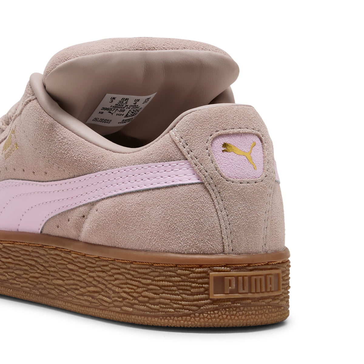 7 Colores, Tenis juvenil Suede XL – Rose Latte-Pearl Pink – vista 5