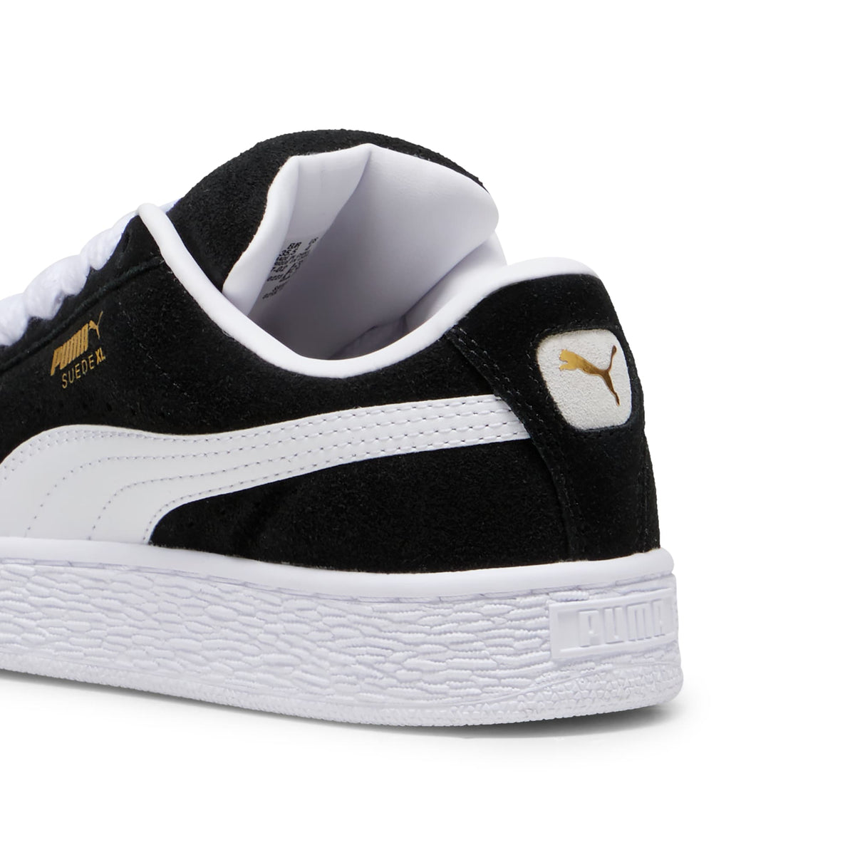 7 Colores, Tenis juvenil Suede XL – Puma Black-Puma White – vista 5