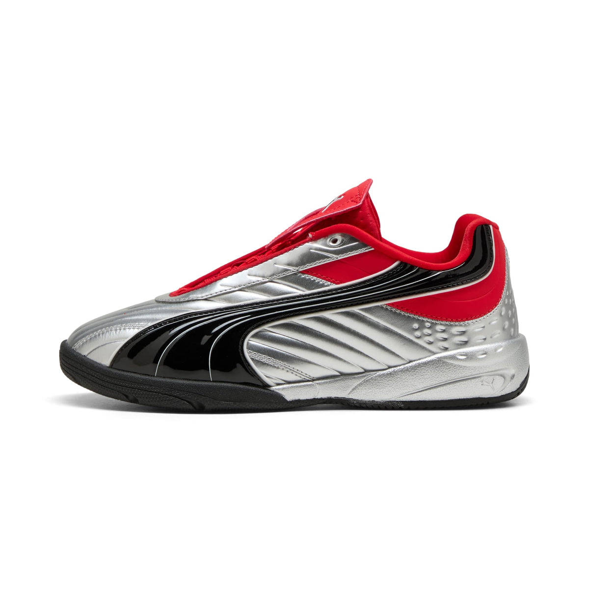 2 Colores, Tenis juvenil V-S2 Goalgetter – PUMA Silver-For All Time Red – vista 1