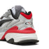 8 Colores, Tenis juveniles Fade – PUMA White-For All Time Red – vista 3