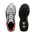 8 Colores, Tenis juveniles Fade – PUMA White-For All Time Red – vista 4