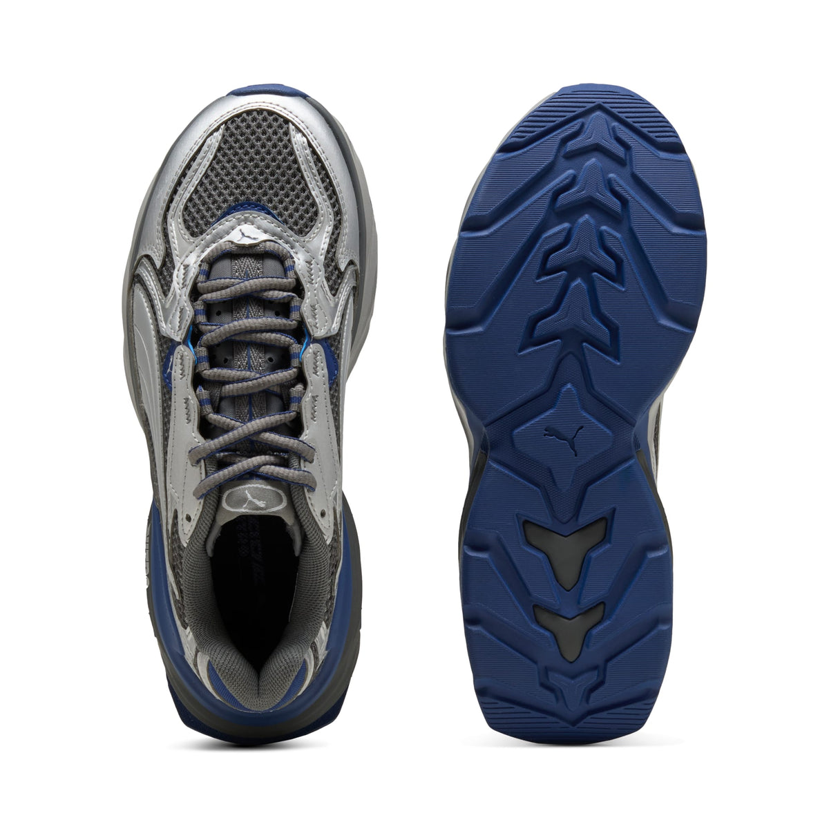 8 Colores, Tenis juveniles Fade – Blue Jewel-PUMA Silver – vista 4