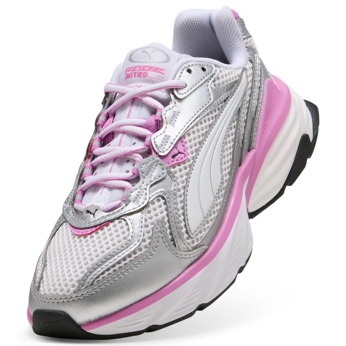 8 Colores, Tenis juveniles Fade – PUMA Silver-Mauve Pop – vista 6
