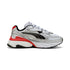 8 Colores, Tenis juveniles Fade – PUMA White-For All Time Red – vista 5