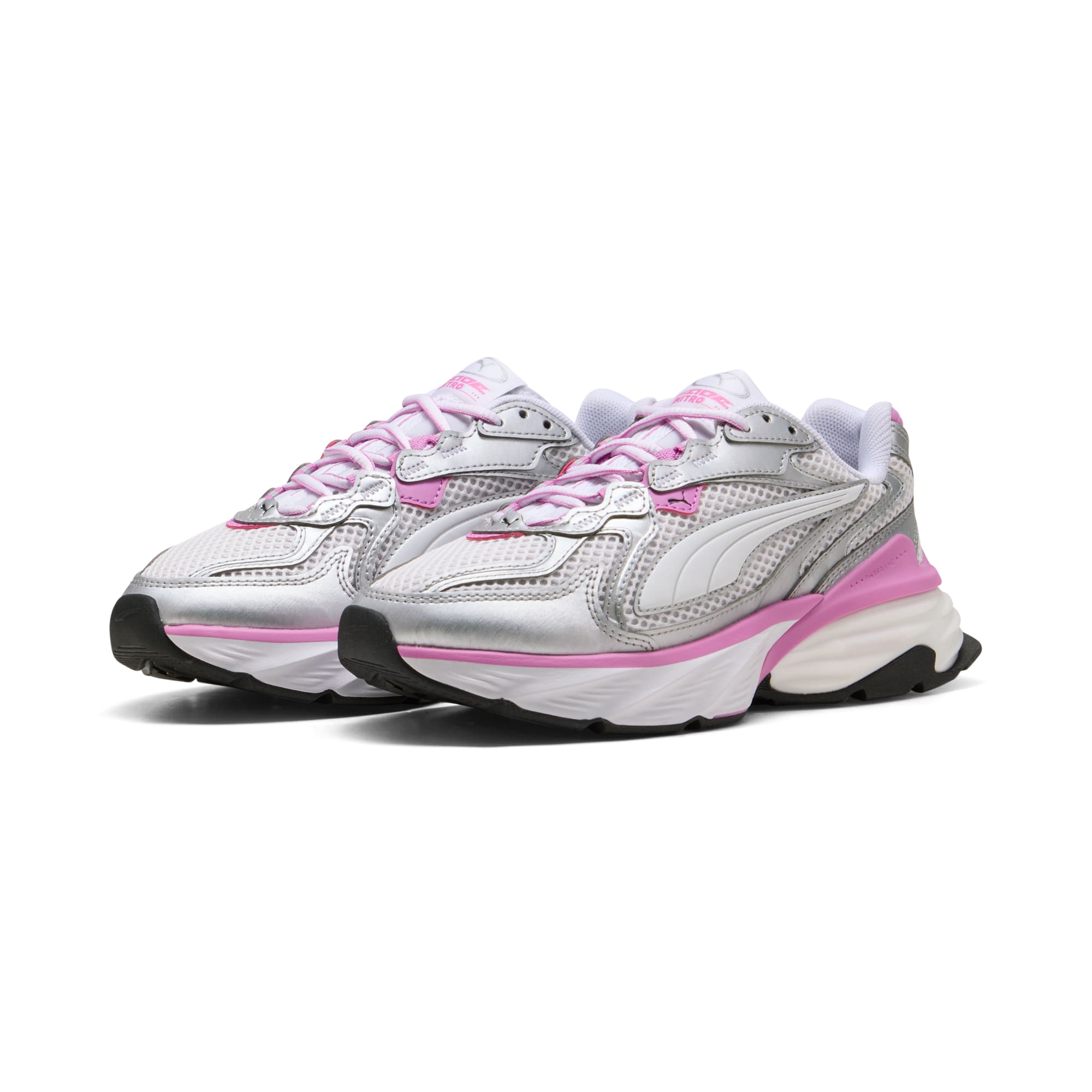 8 Colores, Tenis juveniles Fade – PUMA Silver-Mauve Pop – vista 2