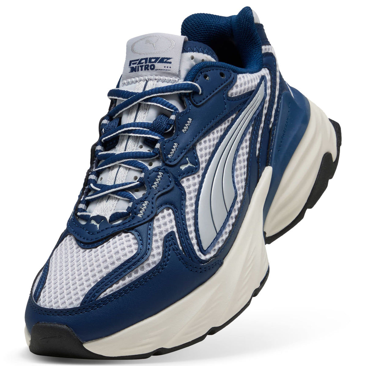 8 Colores, Tenis juveniles Fade – Silver Mist-Persian Blue – vista 8