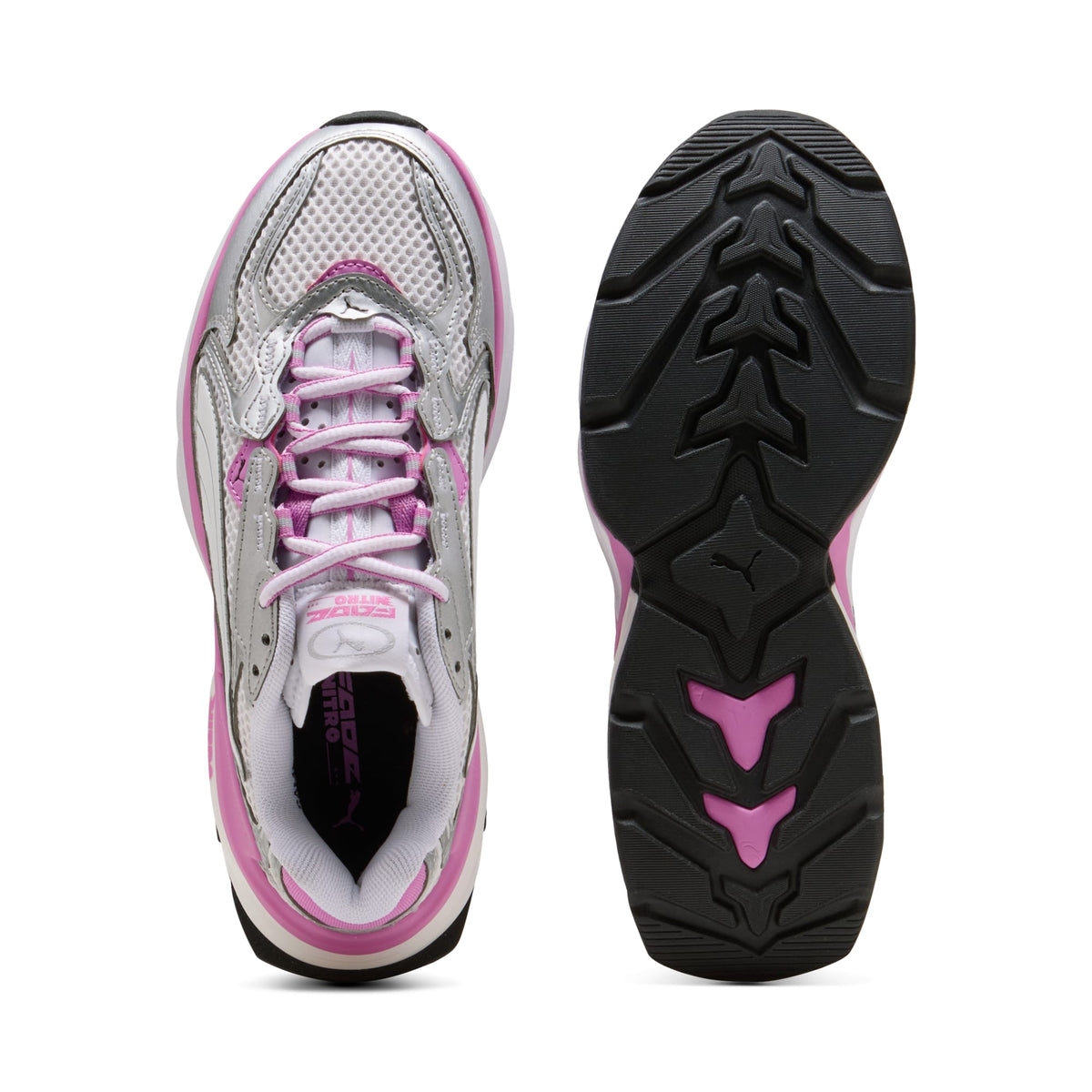 8 Colores, Tenis juveniles Fade – PUMA Silver-Mauve Pop – vista 4