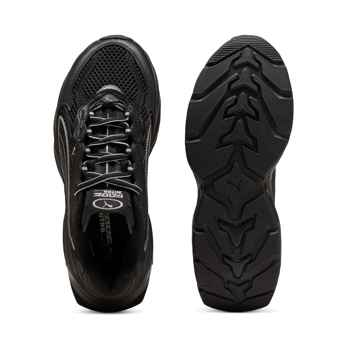 8 Colores, Tenis juveniles Fade – PUMA BLACK – vista 4
