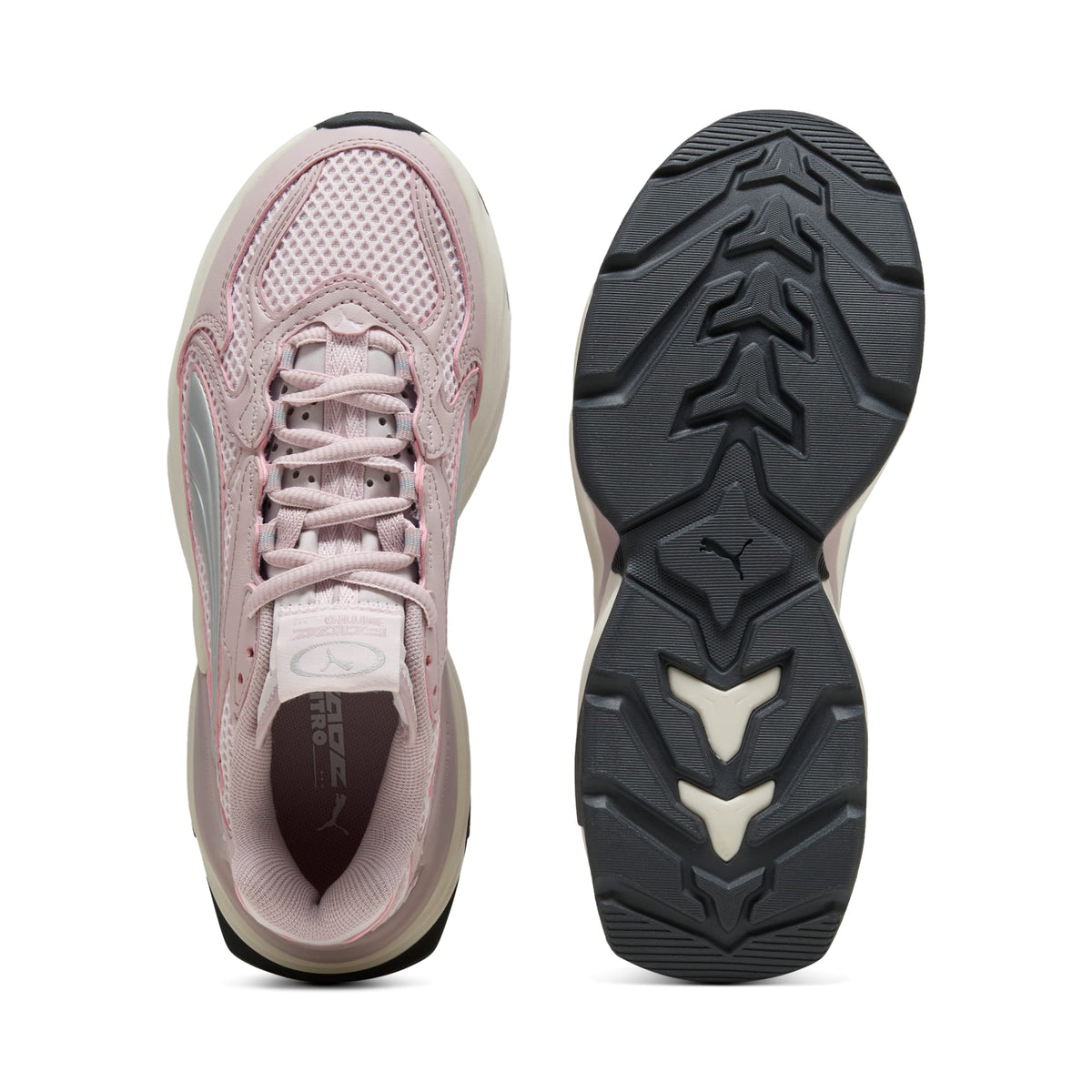 8 Colores, Tenis juveniles Fade – Powder Pink-Misty Pink – vista 4