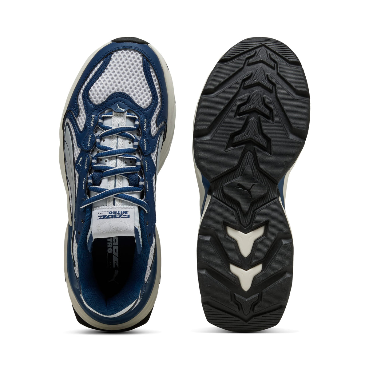 8 Colores, Tenis juveniles Fade – Silver Mist-Persian Blue – vista 6