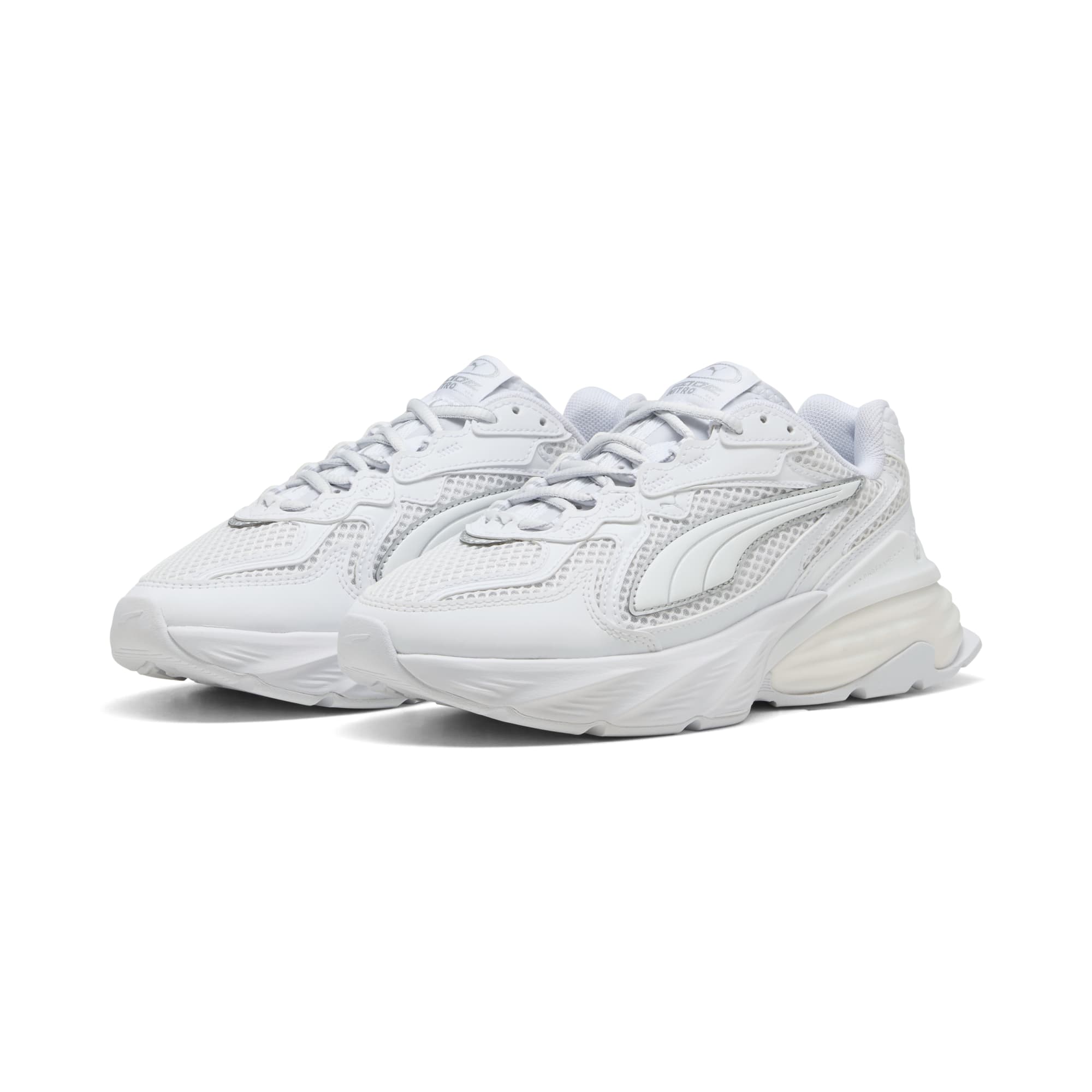 8 Colores, Tenis juveniles Fade – PUMA WHITE – vista 2