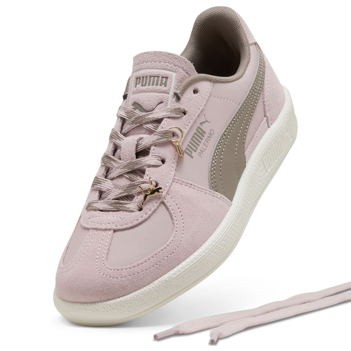 2 Colores, Tenis juveniles Palermo Charmies – Misty Pink-Mouse Gray – vista 6