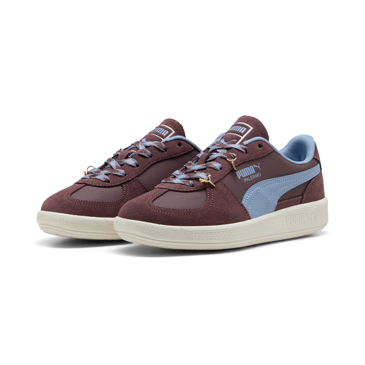 2 Colores, Tenis juveniles Palermo Charmies – Rich Cocoa-Chambray Blue – vista 2