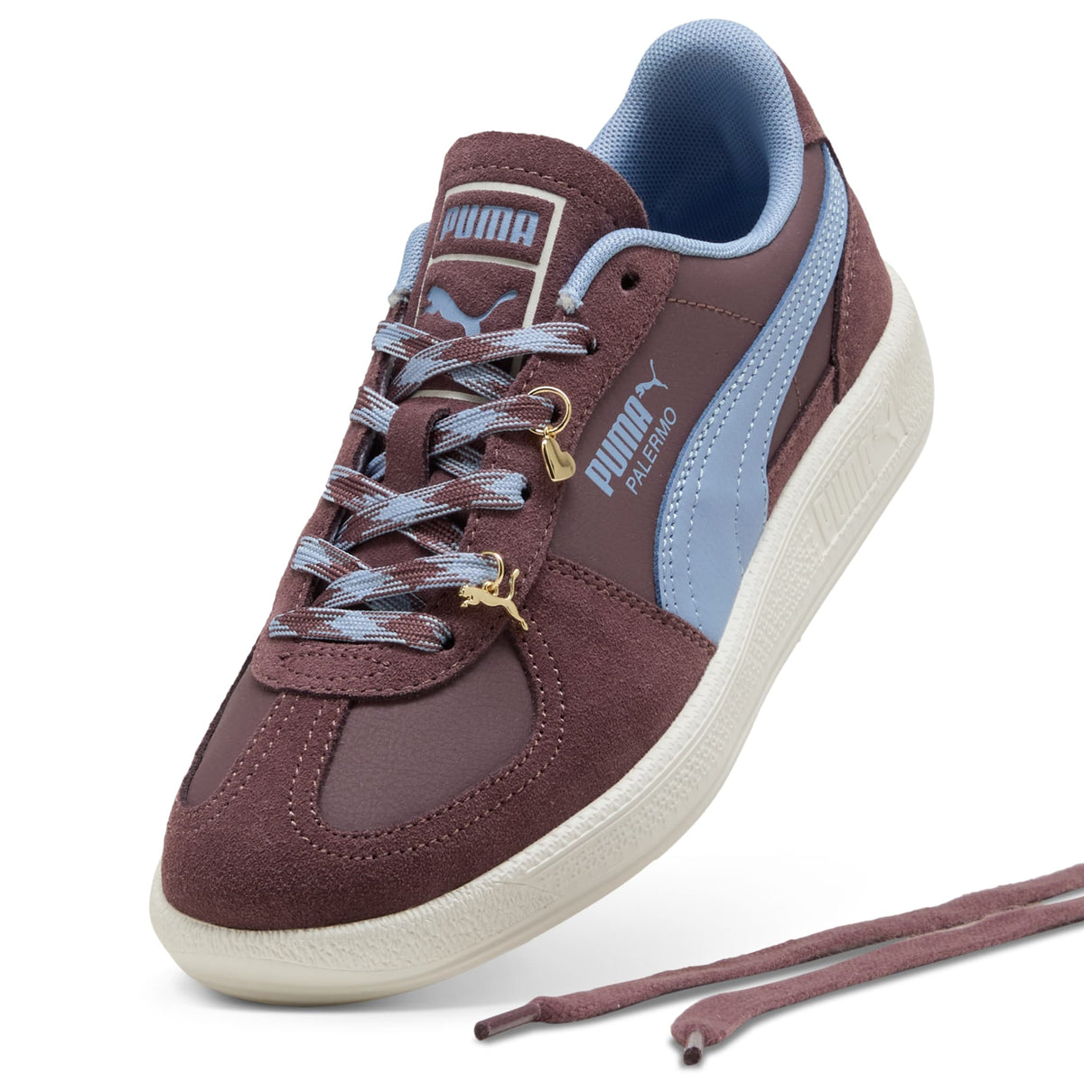 2 Colores, Tenis juveniles Palermo Charmies – Rich Cocoa-Chambray Blue – vista 6
