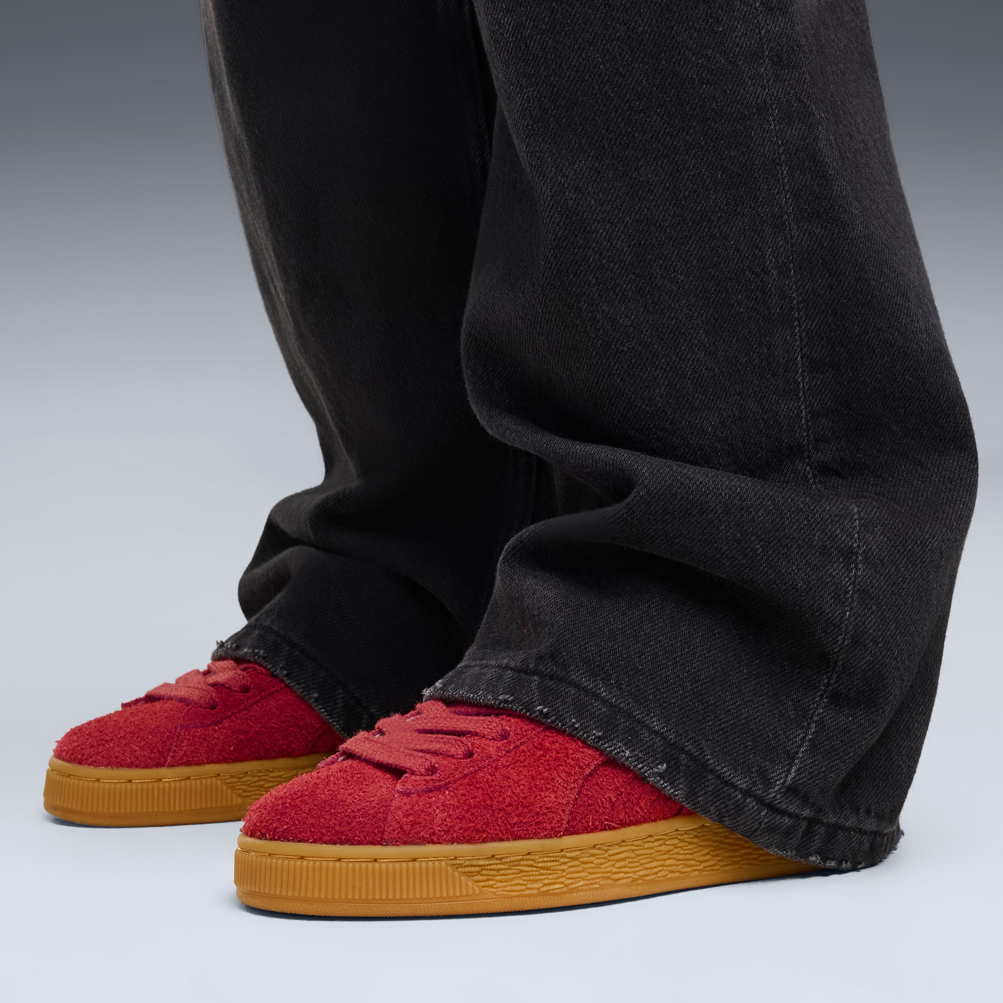 Tenis juveniles Suede Forever – Red Rhythm-Gum – vista 2