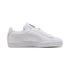 3 Colores, Tenis juveniles Suede – PUMA White-Archive Green – vista 5