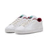 3 Colores, Tenis juveniles Suede – PUMA White-Team Regal Red – vista 2