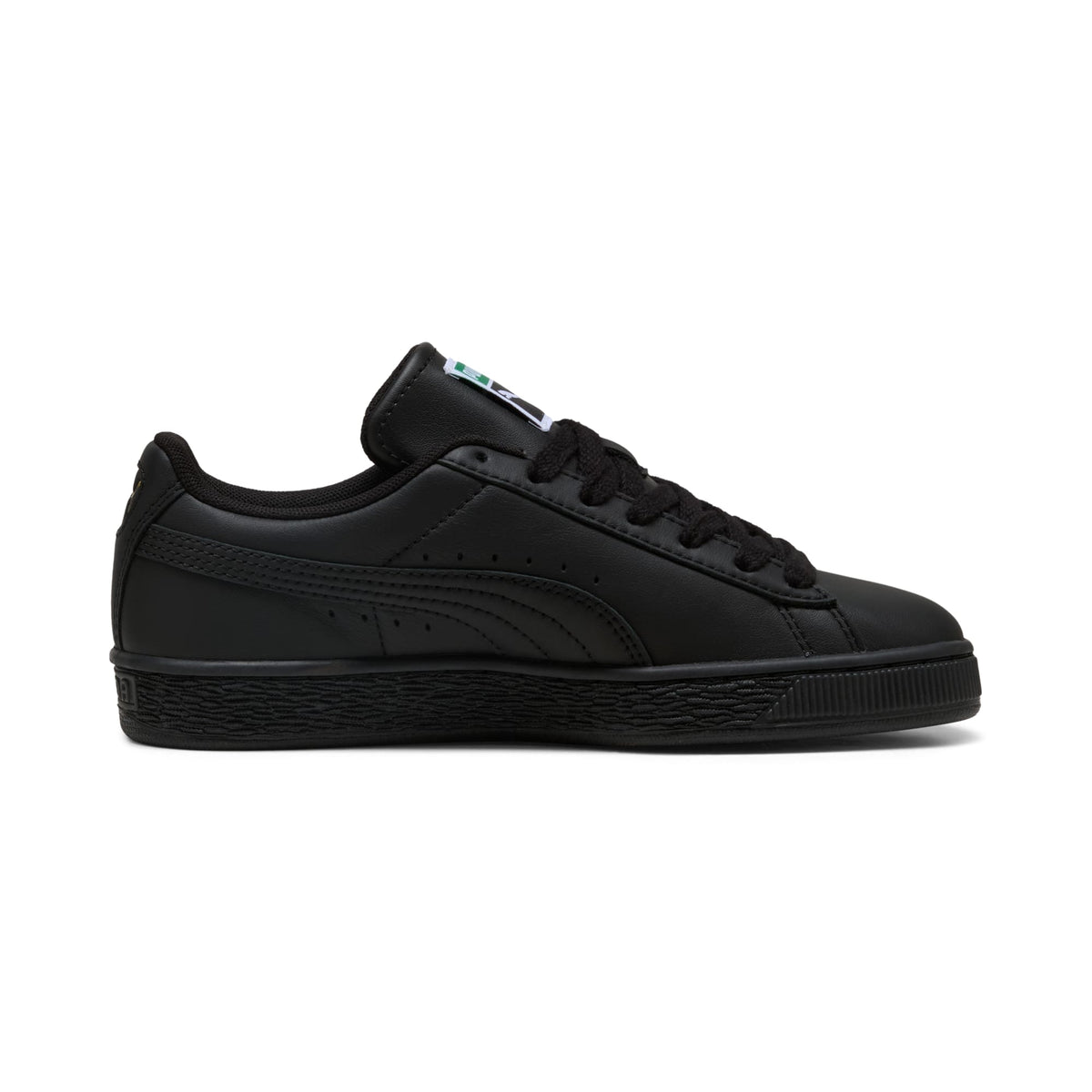 3 Colores, Tenis juveniles Suede – PUMA Black-Archive Green – vista 5