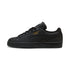 3 Colores, Tenis juveniles Suede – PUMA Black-Archive Green – vista 1