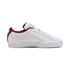 3 Colores, Tenis juveniles Suede – PUMA White-Team Regal Red – vista 5