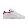 3 Colores, Tenis juveniles Suede – PUMA White-Team Regal Red – vista 5
