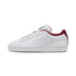 3 Colores, Tenis juveniles Suede – PUMA White-Team Regal Red – vista 1