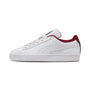 3 Colores, Tenis juveniles Suede – PUMA White-Team Regal Red – vista 1