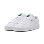3 Colores, Tenis juveniles Suede – PUMA White-Archive Green – vista 2