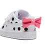 Tenis para infantes Basket Bow – PUMA White-PUMA Black-Magic Rose – vista 3